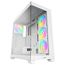 Корпус для ПК Case Ocypus Gamma C72 WH ARGB ATX / win / white / 4 ARGB fans / no PSU / Tempered Glass