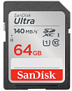 Карта памяти SDXC 64GB UHS-I SDSDUNB-064G-GN6IN SANDISK