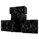 SVEN HT-210 черный { 75 (5 ? 15) Вт, дерево (MDF),198 ? 345 ? 300 , 12,4 кг, ~220 В, 50 Гц }