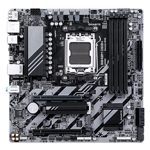 Материнская плата Gigabyte B840M DS3H,