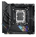 Материнская плата ASUS ROG STRIX B760-I GAMING WIFI, LGA1700, B760, 2*DDR5, 4*SATA, 2*M.2, 3*USB 3.2, 3*USB 2.0, Type-C, 1*PCIx16, DP+HDMI, mITX; 90MB