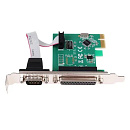ORIENT XWT-PE1S1PV2, Контроллер PCI-Ex1 to COM 1-port + LPT 1-port (WCH CH382) oem (30298)
