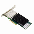 ORIENT XWT-INT710PE8 4SFP+, Сетевая карта PCI-Ex8 v3.0 4xSFP+ 10Gbps Converged Server NIC, Intel X710 chipset, 10/1 Гбит/с, 2 планки крепления в компл