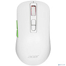 Acer OMR311 [ZL.MCECC.034] белая оптическая 2400dpi cordless BT/Radio USB for gamer