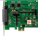 Многофункциональная плата PCI Express с 16 каналами аналогового ввода, 2 аналогового вывода, 12 дискретных входов, 12 дискретных выходов и 2 каналами