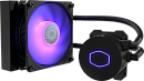 Система охлаждения/ Cooler Master MasterLiquid ML120L V2 RGB (180W, 120mm, RGB, fans: 1x120mm/62CFM/27dBa/1800rpm, 1700/1200/115X/2066/2011-V3/2011