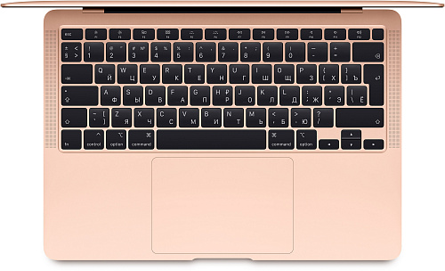 Ноутбук Apple 13-inch MacBook Air: 1.2GHz quad-core 10th-generation Intel Core i7 (TB up to 3.8GHz)/16GB/1TB SSD/Intel Iris Plus Graphics - Gold