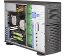 Workstation SUPERMICRO SuperWorkstation 4U 7049A-T noCPU(2)Scalable/TDP 70-205W/ no DIMM(16)/ SATARAID HDD(8)LFF/ 2xGbE/ 6xFH, M2/ 1x1200W