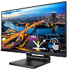 21,5" Philips 222B1TC 1920х1080@75Гц IPS W-LED 16:9 SmoothTouch 4ms VGA HDMI DP 4xUSB3.2 50M:1 178/178 250cd Tilt HAS Speakers Black