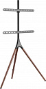 Подставка для телевизора Cactus CS-ST1246BKWN черный/орех 45"-65" макс.32кг напольный