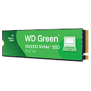 Твердотельный накопитель SSD Western Digital M.2 2280 1TB Green WDS100T4G0E PCIe Gen4 x4, NVMe