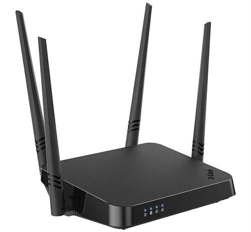 D-Link AC1200 Wi-Fi EasyMesh Router, 100Base-TX WAN, 4x100Base-TX LAN, 4x5dBi external antennas