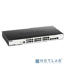 D-Link DGS-3000-28X/B1A Управляемый L2 коммутатор с 24 портами 10/100/1000Base-T и 4 портами 10GBase-X SFP+