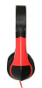 Наушники с микрофоном Оклик HS-M150 черный/красный 2.2м накладные оголовье (359486)