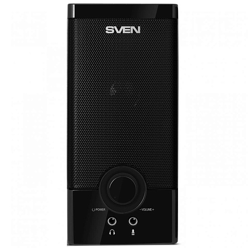 SVEN SPS-603, чёрный, акустическая система 2.0, USB, мощность 2x3 Вт(RMS)