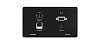 Передатчик Kramer Electronics [WP-20/EU(B)-86] VGA/HDMI, RS-232 и стерео аудио по витой паре HDBaseT; поддержка 4К, цвет черный