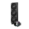 Система охлаждения/ PCCooler DS360 BK (310W, 360mm, LED temp., Black, ARGB Pump/ Fans: 3x120mm, 86.73CFM, 28dBA, 2200RPM/ Pump height 67mm, 28dBA,