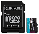 Kingston Micro Secure Digital Flash Card 512GB microSDXC Canvas Go Plus 170R A2 U3 V30 Card + ADP