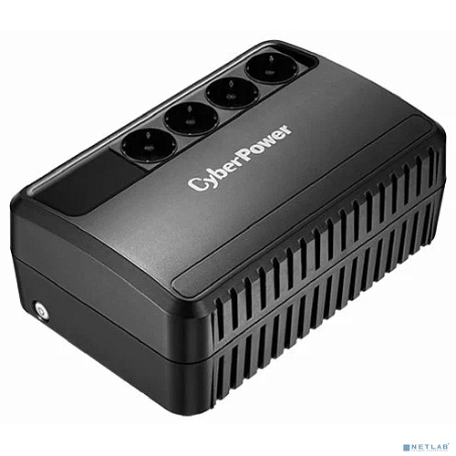 CyberPower BU850E ИБП {OffLine, 850VA/425W, 4 EURO), 12В/7,2 Ач х 1}