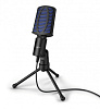 Микрофон проводной Hama Stream 100 2м черный
