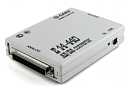 USB 1.1. АЦП: 14 бит, 400 кГц, 16 / 32 канала, 2-канальный ЦАП, ТТЛ: входы и выходы. Индустриальный, с поверкой