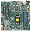 Supermicro Motherboard 1xCPU X11SSH-LN4F-O E3-1200 v5, 6thGeni3, Pent, Celeron/ UpTo4UDIMM/ 8x SATA3/ C236 RAID 0/1/5/10/ 4xGE/ 1xPCIx8(in x16), 1xPCI