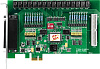 Плата PCI Express 16 каналов дискретного ввода, 16 релейных каналов