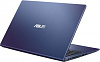 Ноутбук Asus Vivobook 15 X515EA-BQ842 Core i3 1115G4 4Gb SSD256Gb Intel UHD Graphics 15.6" IPS FHD (1920x1080) noOS blue WiFi BT Cam (90NB0TY3-M002Y0)