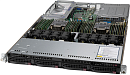 Сервер SUPERMICRO Ultra SuperServer 1U 610U-TNR 2x4310 12C 2.1GHz/4x32Gb RDIMM 3200(32xslots)/1xSM883 240GB SATA(4x3.5")/2x10Gbe RJ45/2x1200W