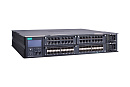 Модульный коммутатор L3 с 8 x 1G/2.5G/10GBaseSFP+, 8 x 1000BaseSFP, 3 слотами для интерфейсных модулей 1G (суммарно до 48 портов), 2 слотами для модул