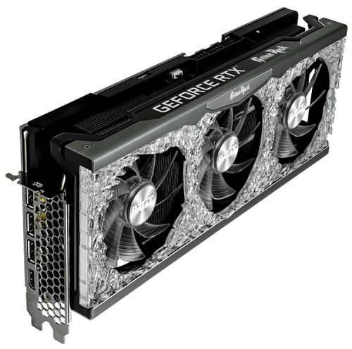 PALIT NED308T019KB-1020G GeForce RTX 3080 Ti GameRock GDDR6X 12Gb 1365/19000 HDMI, DP