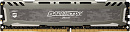 Память оперативная Crucial 4GB DDR4 2400 MT/s (PC4-19200) CL16 SR x8 Unbuffered DIMM 288pin Ballistix Sport LT Grey
