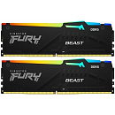 Kingston DRAM 32GB 4800MHz DDR5 CL38 DIMM (Kit of 2) FURY Beast EAN: 740617328660