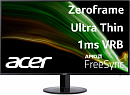 Монитор Acer 23.8" SB241YHbi черный VA LED 1ms 16:9 HDMI матовая 250cd 178гр/178гр 1920x1080 100Hz FreeSync VGA FHD 2.66кг