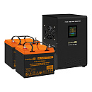 Комплект ИБП EX295997RUS + батарея 33Aч EX285664RUS 1шт (инвертор, синус, для котла, настенный) ExeGate FineSine SX-1000.LCD.AVR.2SH <1000VA/600W, чис