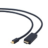 Bion Кабель DisplayPort mini-HDMI, 20M/19M, экран, 1,8м, черный [BXP-CC-mDP-HDMI-018]