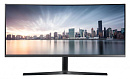 Монитор Samsung 34" LC34H890WGIXCI черный VA LED 21:9 HDMI матовая HAS Pivot 2400:1 300cd 178гр/178гр 3440x1440 DisplayPort UWQHD USB 7.9кг