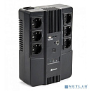 ИБП Бастион SKAT-UPS 600 AI {Line-interactive, 600/360Вт, USB/RJ-45, АКБ 1х 7Ач, сверху ЕВРО 3+3, МПТ} (8998)