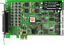 Плата PCI Express с 16 каналами AO, 16 DI, 16 DO