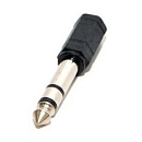 Telecom <TA1950> Переходник аудио 6.35мм M (штекер) --> 3.5мм F (гнездо) [6926123463659]