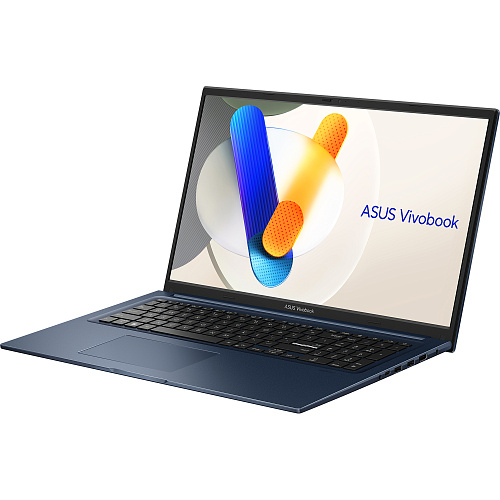 Ноутбук/ ASUS X1704ZA-AU343 17.3"(1920x1080 (матовый) IPS)/Intel Core i5 1235U(1.3Ghz)/16384Mb/512PCISSDGb/noDVD/Int:Intel Iris Xe Graphics/Cam/BT