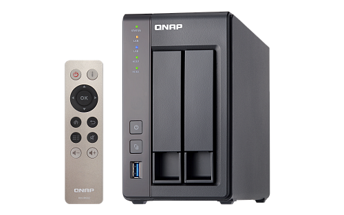 Сетевое хранилище без дисков SMB QNAP TS-251+-8G NAS, 2-tray w/o HDD. Quad-Core Intel Celeron J1900 2.0-2.42GHz, 8GB, HDMI-port. 4xUSB, 2xGb LAN