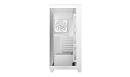корпус Deepcool CG580 4F WH без БП, боковое окно (панорама), 4x120mm ARGB PWM вентилятора, белый, ATX