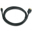 Кабель HDMI-microHDMI Cablexpert CC-HDMID-6, 19M/19M, v2.0, медь, позол.разъемы, экран, 1.8м, черный, пакет