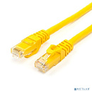 Патч-корд TWT UTP кат.5e, с заливными колпачками, 2.0 м, желтый [TWT-45-45-2.0-YL]