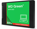 Твердотельный накопитель Western Digital Green SSD 2,5” SATA 500Gb, WDS500G5G0A, 1 year