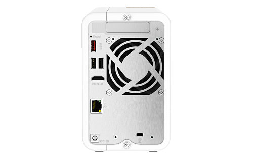 Системы хранения данных QNAP CHANNEL DC 2GhzCPU/4Gb/upto 2HDD, upto 18 with TL-D800C/SATA(3,5'')/ 2xUSB3.2 2xUSB2.0/1xHDMI/1xExp.slot/1x2,5Gb/iSCSI/1x