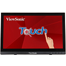 Viewsonic 15.6" TD1630-3 Touch LED, 1366x768, 12ms, 220-190cd/m2, 10Mln:1, 90°/60°, VGA, HDMI, USB, Speakers, Tilt, VESA(75x75), Black