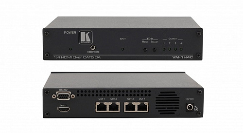 Передатчик Kramer Electronics [VM-1H4C] HDMI и Усилитель-распределитель для витой пары, 1 HDMI в 4 DGKat