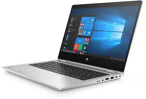Ноутбук HP ProBook x360 435 G7 13.3"(1920x1080)/AMD Ryzen 5 4500U(2.3Ghz)/8192Mb/256SSDGb/noDVD/Int:AMD Radeon/45WHr/war 1y/1.45kg/Pike Silver/W10Pro